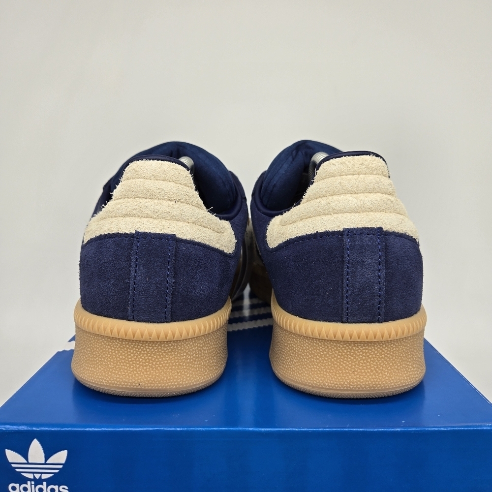 New Adidas Samba XLG 'Night Indigo Warm Vanilla' Men's Shoes Size 11 - Picture 4 of 9